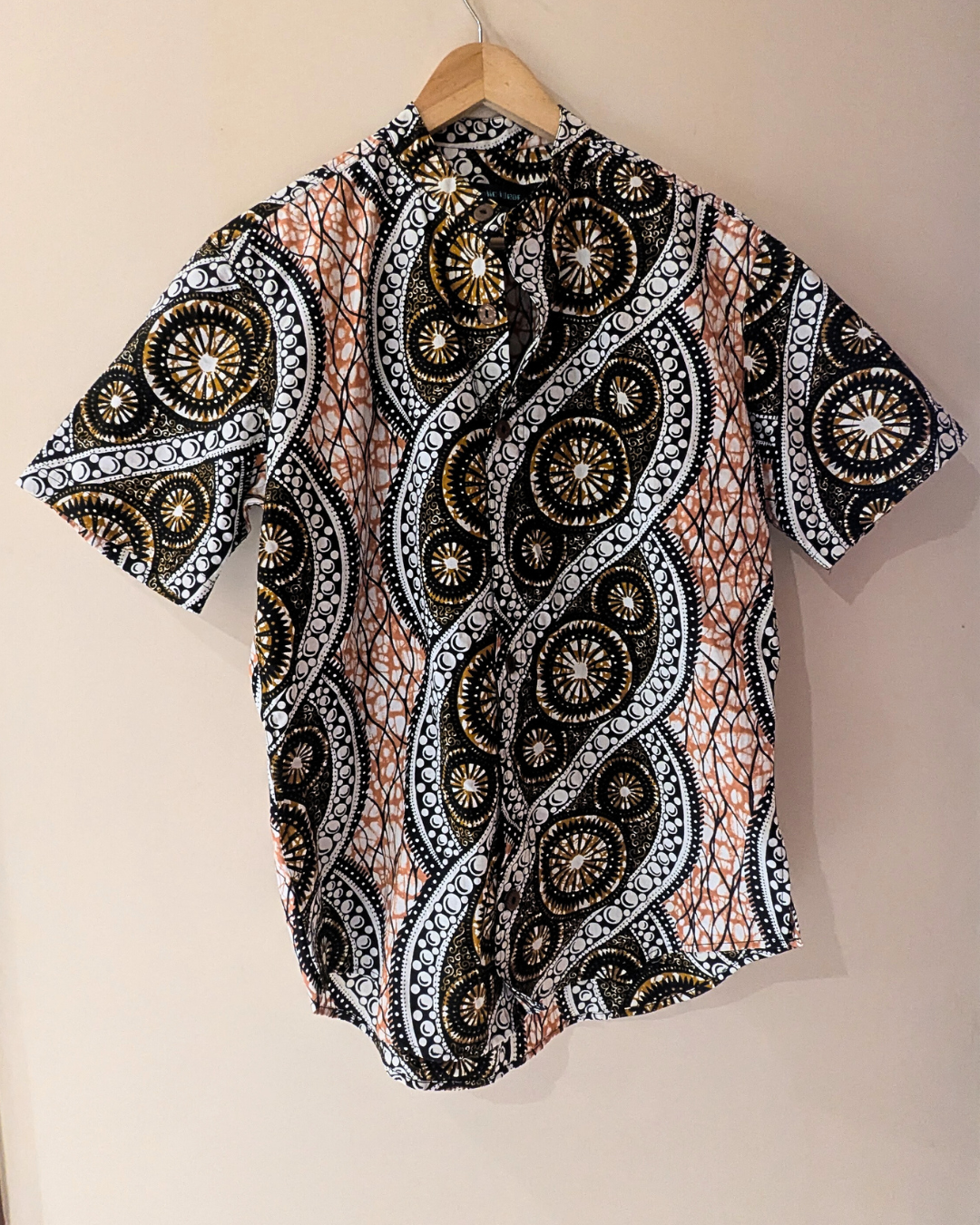 Khanga Cotton Shirt [Size L - Regular fit]